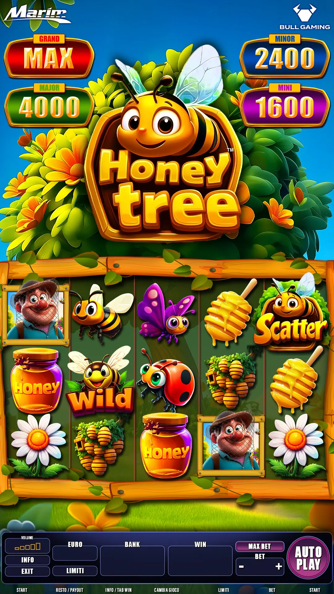 HONEY TREE game screen