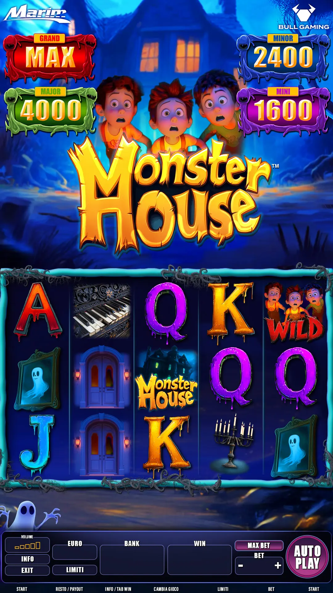 MONSTER HOUSE game screen