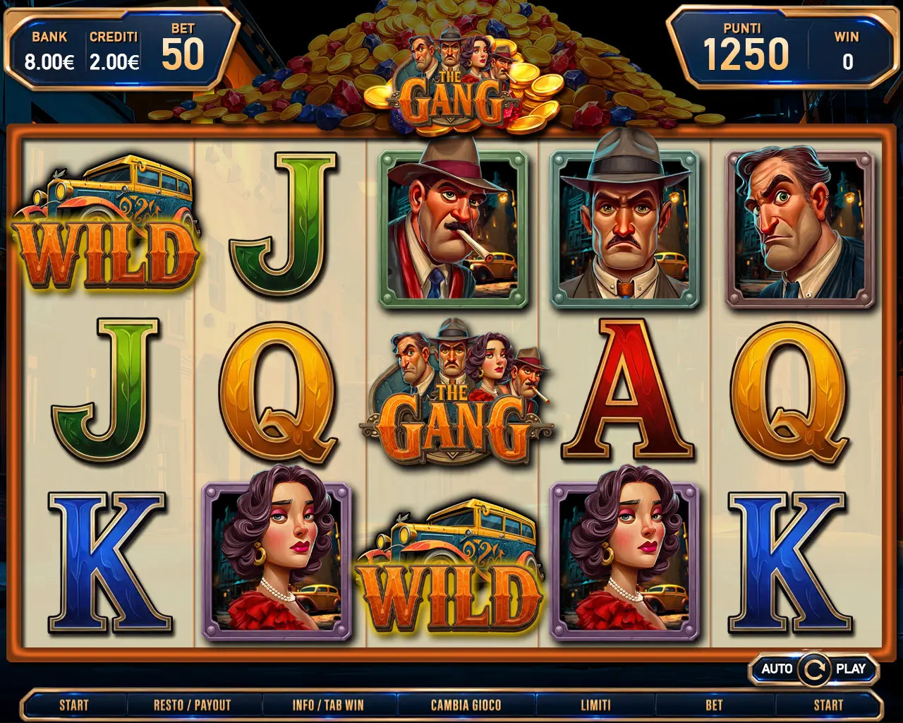 The Gang game screen